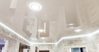 Натяжной ПВХ потолок Гуково, цена от 2116 руб.